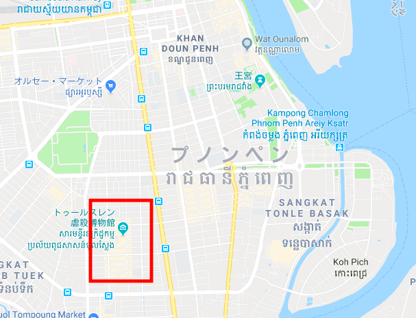 プノンペンで有名な地域名・ランドマーク・主要通り一覧!